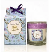 Świece - Song Of India Świeca sojowa w szkle - Francuska Lawenda - 200g Story Little Pleasures - miniaturka - grafika 1