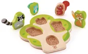 Zabawki kreatywne - Hape KTO SIĘ KRYJE W DRZEWIE układanka 3D HP 1616 HP 1616 - miniaturka - grafika 1
