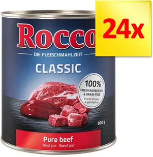 Rocco Zestaw Classic, 24 x 800 g - Wołowina z indykiem - Mokra karma dla psów - miniaturka - grafika 2