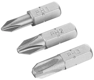 Stanley KOŃCÓWKI WKRĘTARSKIE PHILLIPS PH1 PH2 PH3 STA61023-XJ - Narzędzia warsztatowe - miniaturka - grafika 2