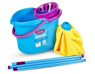 Miotły, szufle, mopy - Politan Gosia Gosia Komplet Wiadro+Mop Z Drążkiem 3 Częściowym 6984.. GOS000328 - miniaturka - grafika 1