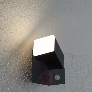 Lampenwelt com Kinkiet zewnętrzny LED Sally, 1-punktowy, czujnik - Lampy ogrodowe - miniaturka - grafika 3