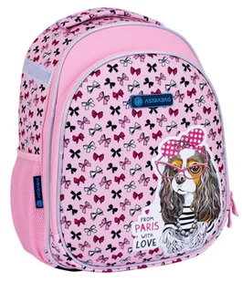 Astra art-pap Tornister szkolny AS1 Sweet Dog with Bows 424559 - Plecaki szkolne i tornistry - miniaturka - grafika 2