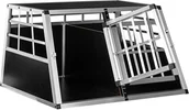 Sprzęt podróżny i transportery dla psów - PETSTUFF PODWÓJNY TRANSPORTER PSA KOTA ZWIERZĄT ALU KOJEC 30070008 - miniaturka - grafika 1