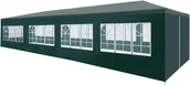 Altany ogrodowe - vidaXL Namiot imprezowy, 3 x 12 m, zielony - miniaturka - grafika 1