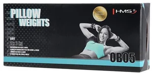HMS OB05 GRAY OBCIĄŻNIKI NA RĘCE I NOGI 2 x 2 KG - Pozostały sprzęt i akcesoria do ćwiczeń - miniaturka - grafika 7