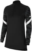 Piłka nożna - Nike Damska treningowa koszulka piłkarska z zamkiem 1/4 Dri-FIT Strike - Czerń CW6875-010 - miniaturka - grafika 1