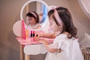 Janod Janod  -  Toaletka z Akcesoriami Mała Miss - Zabawy w naśladowanie dorosłych - miniaturka - grafika 10