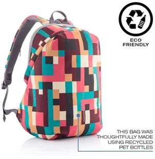 XD Design Plecak na lapotp Bobby Soft Geometric - Torby na laptopy - miniaturka - grafika 12