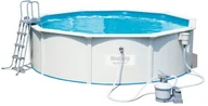 Baseny ogrodowe - Bestway Basen z filtrem 4 6 x 1 2 m stalowy 56384 - miniaturka - grafika 1