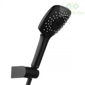 Zestawy prysznicowe - Oltens Oltens Driva EasyClick (S) Gide zestaw prysznicowy czarny mat 36008300 - miniaturka - grafika 1