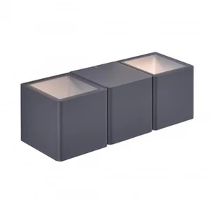 Paul Neuhaus Oświetlenie MARCEL Lampa ścienna LED Antracytowy, 2-punktowe 9658-13 - Lampy ogrodowe - miniaturka - grafika 3