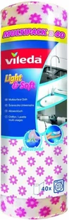 Vileda Ściereczka uniwersalna Light&Soft rolka (159516) - Ściereczki, gąbki, czyściki - miniaturka - grafika 2
