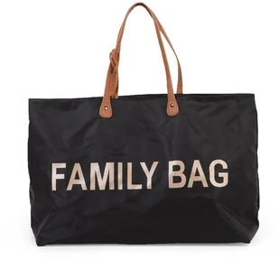 Childhome Torba Family Bag Rodzinna Pojemna Czarna - Akcesoria do wózków - miniaturka - grafika 2