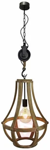 Brilliant Oświetlenie Church Lampa Wisząca Jasne drewno, 1-punktowy 93399/45 - Lampy sufitowe - miniaturka - grafika 2