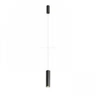 Lampy sufitowe - Redlux BOGARD lampa wisząca matowy czarny 230V LED 5W 40° 3000K R12493) Rendl - miniaturka - grafika 1