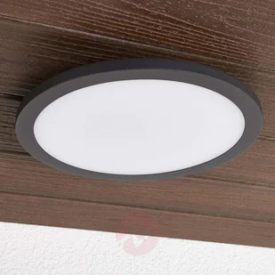 Lampenwelt com Lampa sufitowa zewnętrzna LED Malena z czujnikiem - Lampy ogrodowe - miniaturka - grafika 2