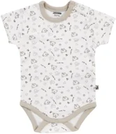 Body dla niemowląt - JACKY JACKY Body krótki rękaw Nos Bear rozm 68 śmietankowe - miniaturka - grafika 1