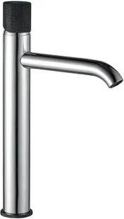 Kuchinox Peros bateria umywalkowa stojąca wysoka chrom/czarny BQP02ND - Baterie umywalkowe - miniaturka - grafika 2