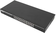 Switche - DIGITUS Digitus DN-80113 24-Port Gigabit Desktop Switch 10/100/1000Base-T łącznie z materiałem do mocowania DN-80113 - miniaturka - grafika 1