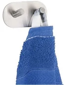 Wieszaki łazienkowe - Wenko wieszaków ściennych  4466050100 Duo  samoprzylepna, stal nierdzewna, 10 x 2.8 x 5 cm, Matt 4466050100 - miniaturka - grafika 1