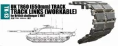 Modele do sklejania - Trumpeter UK TR60 (650mm) track for British challenger 2 MBT 02043 - miniaturka - grafika 1