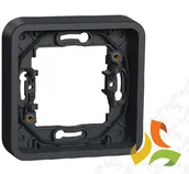 Klawisze i ramki - Schneider Electric MUREVA STYL Podstawa podtynkowa 1 pojedyncza IP55 antracyt MUR34107 MUR34107/SCH - miniaturka - grafika 1
