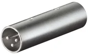 Złącza, przejściówki, adaptery - XLR Pro Pro Adapter 3pin M - M 4040849274602 - miniaturka - grafika 1