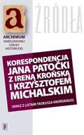 Biografie i autobiografie - Korespondencja Jana Patocki z Ireną Krońską i Krzysztofem Michalskim - miniaturka - grafika 1