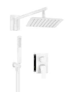 Deante Hiacynt Komplet z boxem podtynkowym natryskowy BXYZAQHM BXYZAQHM - Zestawy prysznicowe - miniaturka - grafika 3