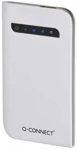 Q-CONNECT Powerbank ładowarka przenośna Q-CONNECT 3.000 srebrna (KF17256) - Powerbanki - miniaturka - grafika 2