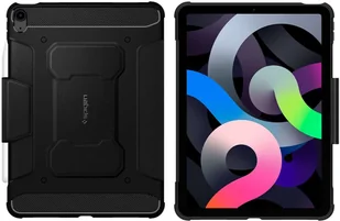 Spigen Etui Rugged Armor Pro do Apple iPad Air 4 2020 Black ACS02054 - Etui do tabletów - miniaturka - grafika 3
