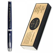 Pióra wieczne - Parker Murrano Pióro Wieczne IM Niebieski CT GRAWER i ETUI PAR-006_PRPD-J - miniaturka - grafika 1