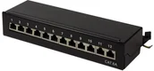Szafy rack - LogiLink Patch panel stacjonarny NP0019B 12x RJ45 kat.6A ekranowany NP0019B - miniaturka - grafika 1