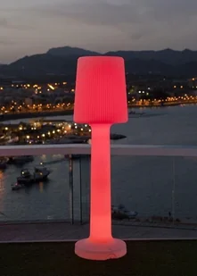 New Garden NEW GARDEN lampa ogrodowa CARMEN 165 B biała LED wbudowana bateria - Lampy ogrodowe - miniaturka - grafika 4