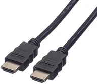 Kable - Value 11995901 wtyczka HDMI 8 K (7680 X 4320) przy użyciu kabla Ethernet, na Stecker, 1 m czarna 11995901 - miniaturka - grafika 1