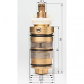 Zawory i kraniki - Deante XNCC7GUP9 głowica termostatyczna - miniaturka - grafika 1