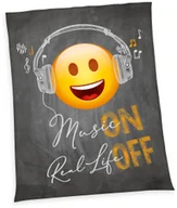 Koce i narzuty dla dzieci - Koc Emot!x, 150 x 200 cm - miniaturka - grafika 1