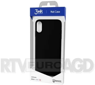 Etui 3MK Matt Case do Realme 9 5G Czarny - Etui i futerały do telefonów - miniaturka - grafika 2