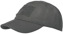 Helikon tex Czapka Baseball folding PolyCotton Ripstop Shadow Grey - Odzież taktyczna i umundurowanie - miniaturka - grafika 4