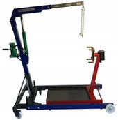 Wyposażenie gospodarstwa rolnego - 106 Argot Profesjonalny żuraw do silników + stojak udźwig 400/440-600 kg) 10676251 76251-uniw - miniaturka - grafika 1