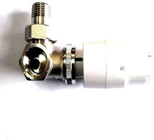 Schlosser zawór termostatyczny prawy + głowica 521 - Głowice termostatyczne - miniaturka - grafika 2