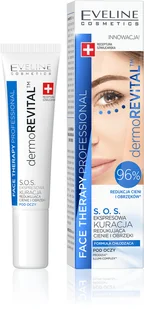 Eveline COSMETICS COSMETICS DermoREVITAL S.O.S Ekspresowa kuracja redukująca cienie i obrzęki 15 ml - Kosmetyki pod oczy - miniaturka - grafika 2