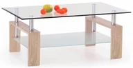 Ławy i stoliki kawowe - Ława szklana dąb sonoma G8-N37 - miniaturka - grafika 1