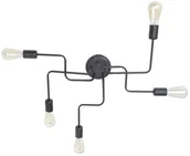 Lampy sufitowe - Helam Żyrandol natynkowy TUBE 5xE27/60W/230V - miniaturka - grafika 1