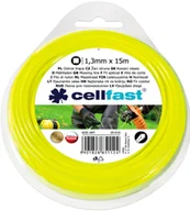 Akcesoria do kos i kosiarek - cellfast Żyłka tnąca Kwadrat 1.3 mm x 15 m - miniaturka - grafika 1