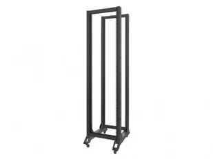 Lanberg Szafa open rack 19 42U 600x800mm czarna OR01-6842-B - Szafy rack - miniaturka - grafika 3
