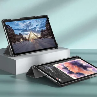 Samsung Alogy Etui Alogy Book Cover do Galaxy Tab A8 2021 SM-X200/SM-X205 Szary 12002X23 - Etui do tabletów - miniaturka - grafika 3