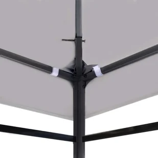 vidaXL Zadaszenie altany ogrodowej 310 g/m 4 x 3 m szare 44787 - Altany ogrodowe - miniaturka - grafika 5