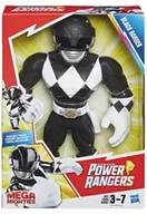 Figurki dla dzieci - Hasbro Figurka Heroes Mega Mighties Power Rangers Czarny Ranger - miniaturka - grafika 1